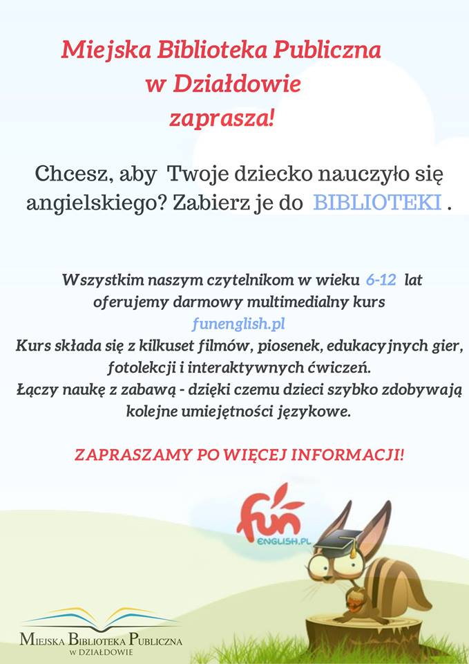 Darmowe kursy językowe w naszej bibliotece