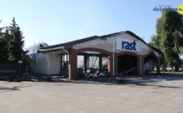 Supermarket „Rast” w ogniu!