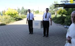 Szczątki zamordowanych w obozach koncentracyjnych w Działdowie pochowane