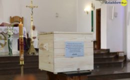 Szczątki zamordowanych w obozach koncentracyjnych w Działdowie pochowane