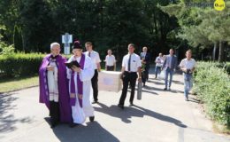Szczątki zamordowanych w obozach koncentracyjnych w Działdowie pochowane