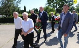 Szczątki zamordowanych w obozach koncentracyjnych w Działdowie pochowane