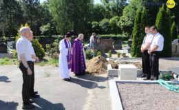 Szczątki zamordowanych w obozach koncentracyjnych w Działdowie pochowane