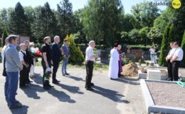 Szczątki zamordowanych w obozach koncentracyjnych w Działdowie pochowane