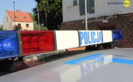(Na zdjęciu sygnalizator świetlny policyjny)