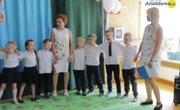 Muchomorki pożegnały się z przedszkolem