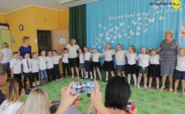 Muchomorki pożegnały się z przedszkolem