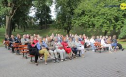 Sławomir Grzymkowski czytał wiersze Hanny Jolanty Wiśniewskiej