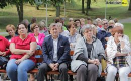 Sławomir Grzymkowski czytał wiersze Hanny Jolanty Wiśniewskiej