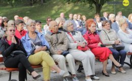Sławomir Grzymkowski czytał wiersze Hanny Jolanty Wiśniewskiej