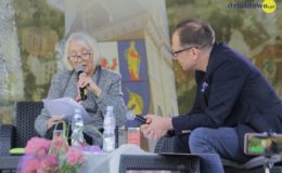 Sławomir Grzymkowski czytał wiersze Hanny Jolanty Wiśniewskiej