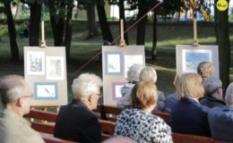Sławomir Grzymkowski czytał wiersze Hanny Jolanty Wiśniewskiej