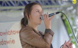 Sławomir Grzymkowski czytał wiersze Hanny Jolanty Wiśniewskiej
