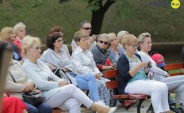 Sławomir Grzymkowski czytał wiersze Hanny Jolanty Wiśniewskiej