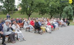 Sławomir Grzymkowski czytał wiersze Hanny Jolanty Wiśniewskiej