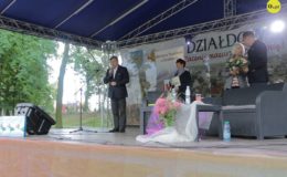Sławomir Grzymkowski czytał wiersze Hanny Jolanty Wiśniewskiej