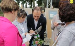 Sławomir Grzymkowski czytał wiersze Hanny Jolanty Wiśniewskiej