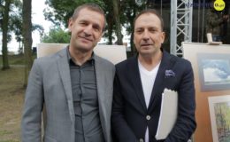 Sławomir Grzymkowski czytał wiersze Hanny Jolanty Wiśniewskiej