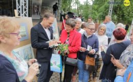 Sławomir Grzymkowski czytał wiersze Hanny Jolanty Wiśniewskiej