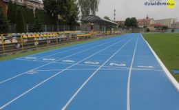 bieżnia stadionu w Działdowie