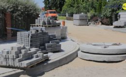 Trwa budowa ulicy Traugutta w Działdowie