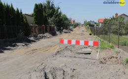 Trwa budowa ulicy Traugutta w Działdowie