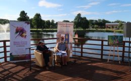 Irena Telesz-Burczyk  i Sylwia Kaczmarczyk. Powiatowe Wieczory z Poezją
