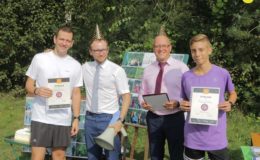 Pierwsze urodziny parkrun Działdowo