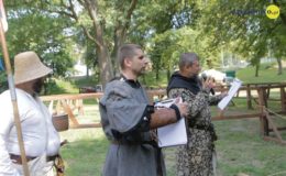 Setki widzów obejrzało inscenizację Bitwy Zwiadów Działdowskich podczas turnieju rycerskiego [zdjęcia, film]