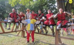 Setki widzów obejrzało inscenizację Bitwy Zwiadów Działdowskich podczas turnieju rycerskiego