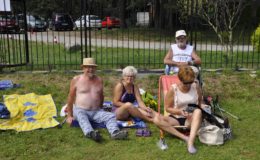 Kiedy słońce praży, uczestnicy ŚDS Działdowo są na plaży