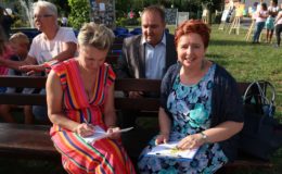 Olga Bończyk i Powiatowe Wieczory z Poezją w Płośnicy