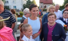 Olga Bończyk i Powiatowe Wieczory z Poezją w Płośnicy