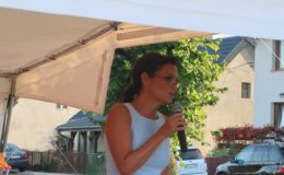 Olga Bończyk i Powiatowe Wieczory z Poezją w Płośnicy