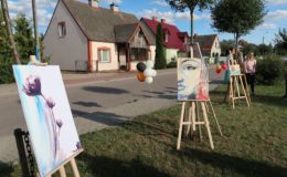 Olga Bończyk i Powiatowe Wieczory z Poezją w Płośnicy