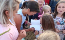 Olga Bończyk i Powiatowe Wieczory z Poezją w Płośnicy
