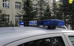(Na zdjęciu sygnalizator świetlny policyjny)
