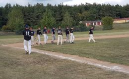 1 liga baseballu i Bałtycka Liga Baseballu. Mecze Yankees Działdowo z Rawą Katowice i Centaurami Warszawa z bilansem 3:1