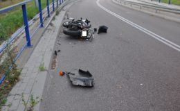 Śmiertelny wypadek motocyklisty