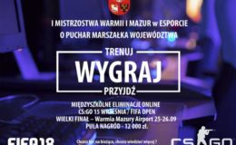 I Mistrzostwa Warmii i Mazur w Esporcie o Puchar Marszałka Województwa