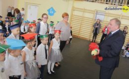 Pasowanie na ucznia w Szkole Podstawowej nr 4 w Działdowie