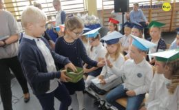 Pasowanie na ucznia w Szkole Podstawowej nr 4 w Działdowie
