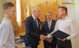 Wręczenie stypendiów burmistrza Działdowa dla najzdolniejszych uczniów