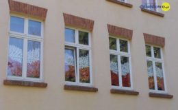 „Barwy narodowe”. Happening przy działdowskiej Jedynce