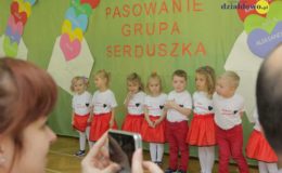 Grupa „Serduszek” już po pasowaniu na przedszkolaka
