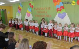 Grupa „Serduszek” już po pasowaniu na przedszkolaka