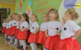 Grupa „Serduszek” już po pasowaniu na przedszkolaka