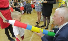 Grupa „Serduszek” już po pasowaniu na przedszkolaka