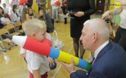 Grupa „Serduszek” już po pasowaniu na przedszkolaka