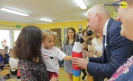 Grupa „Serduszek” już po pasowaniu na przedszkolaka